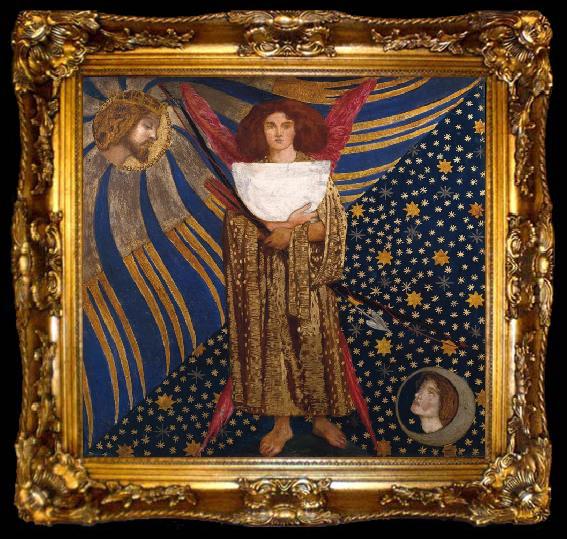 framed  Dante Gabriel Rossetti Dantis Amor (mk28), ta009-2
